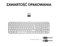 LOGITECH MX Keys S Jasnoszary 920-011588 - 1145860 - zdjęcie 14